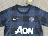 13-14 Manchester United Away (Retro Jersey) Kids kit Thailand Quality