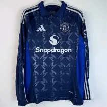 24-25 Manchester United Away Long sleeve Thailand Quality