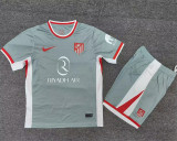 24-25 Atletico Madrid Away Set.Jersey & Short High Quality
