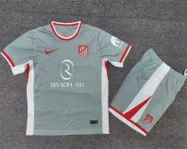 24-25 Atletico Madrid Away Set.Jersey & Short High Quality