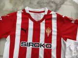 Kids kit 24-25 Sporting Gijón home Thailand Quality