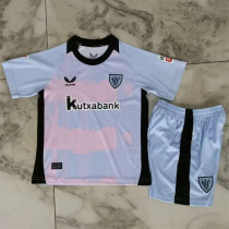 Kids kit 24-25 Athletic Bilbao Third Away Thailand Quality