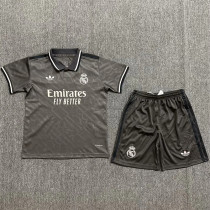 Kids kit 24-25 Real Madrid Third Away Thailand Quality