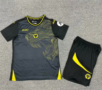 Kids kit 24-25 Wolverhampton Wanderers Away Thailand Quality
