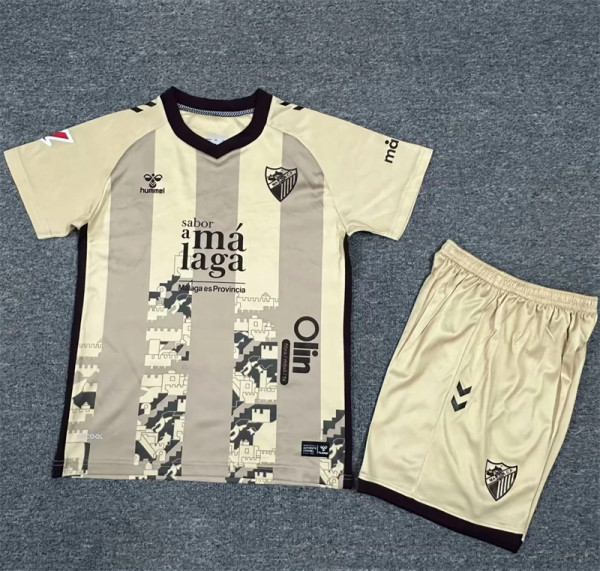 Kids kit 24-25 Malaga Third Away Thailand Quality