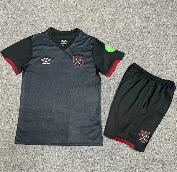 Kids kit 24-25 West Ham United Away Thailand Quality