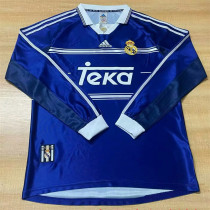 Long sleeve 98-99 Real Madrid Away Retro Jersey Thailand Quality
