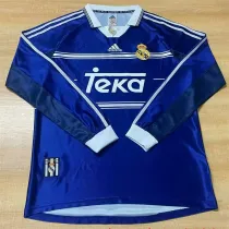 Long sleeve 98-99 Real Madrid Away Retro Jersey Thailand Quality