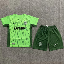Kids kit 24-25 Sporting Lisbon Third Away Thailand Quality