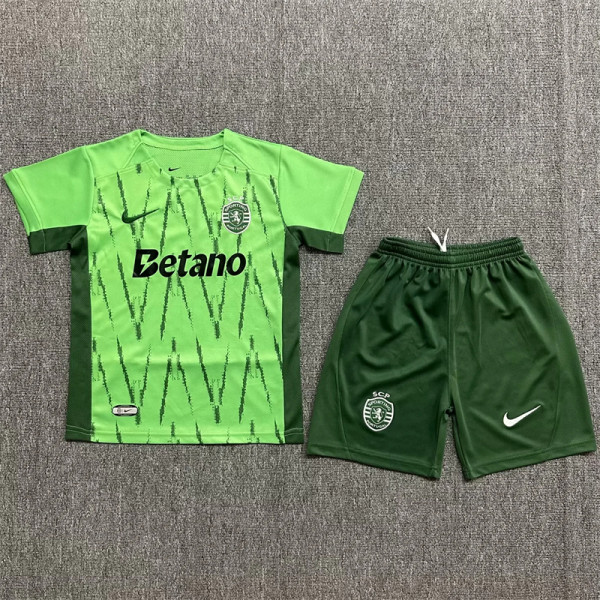 Kids kit 24-25 Sporting Lisbon Third Away Thailand Quality