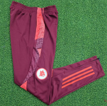 Player Version 24-25 AS Roma Long training pants Thailand Quality
