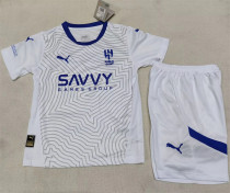 Kids kit 24-25 Al-Hilal Saudi FC Away Thailand Quality