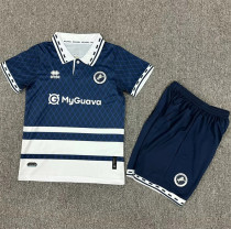 Kids kit 24-25 Millwall home Thailand Quality