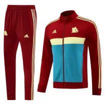 24-25 AS Roma (Jujube Blue) Jacket Adult Sweater tracksuit set