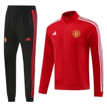 24-25 Manchester United (red) Jacket Adult Sweater tracksuit set