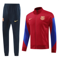 24-25 Barcelona (Jujube Blue) Jacket Adult Sweater tracksuit set