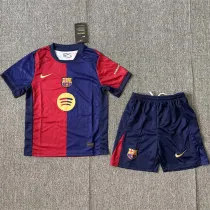 Kids kit 24-25 FC Barcelona home Thailand Quality