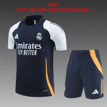 Kids kit 24-25 Real Madrid (Training clothes) Thailand Quality