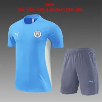 Kids kit 24-25 Manchester City (Training clothes) Thailand Quality