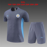 Kids kit 24-25 Manchester City (Training clothes) Thailand Quality