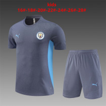 Kids kit 24-25 Manchester City (Training clothes) Thailand Quality