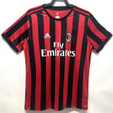 17-18 AC Milan home Retro Jersey Thailand Quality