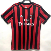 17-18 AC Milan home Retro Jersey Thailand Quality
