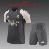 Kids kit 24-25 Real Madrid (Training clothes) Thailand Quality