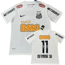 12-13 Santos FC home (NEYMAR JR  11#) Retro Jersey Thailand Quality