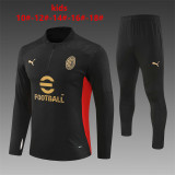 Young 24-25 AC Milan (black) Sweater tracksuit set