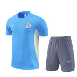 24-25 Manchester City (Training clothes) Set.Jersey & Short High Quality