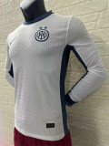 Long sleeve 24-25 Inter milan Away Player Version Thailand Quality