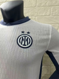 Long sleeve 24-25 Inter milan Away Player Version Thailand Quality