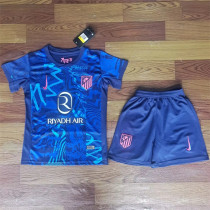 Kids kit 24-25 Atletico Madrid Third Away Thailand Quality