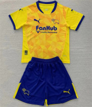 Kids kit 24-25 Derby County Third Away Thailand Quality