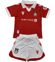 24-25 Wrexham home Set.Jersey & Short High Quality