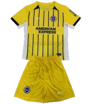 24-25 Brighton Hove Albion Away Set.Jersey & Short High Quality