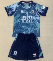 Kids kit 24-25 Middlesbrough Third Away Thailand Quality