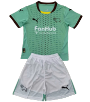 24-25 Derby County Away Set.Jersey & Short High Quality