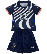 24-25 CF Monterrey Third Away Set.Jersey & Short High Quality