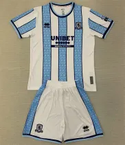 24-25 Middlesbrough Away Set.Jersey & Short High Quality