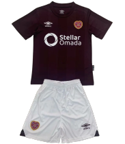 24-25 Hearts home Set.Jersey & Short High Quality