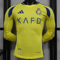 Long sleeve 24-25 Al-Nassr FC home Player Version Thailand Quality