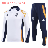 Young 24-25 Real Madrid (white) Sweater tracksuit set