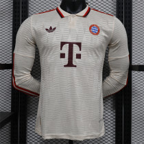 Long sleeve 24-25 Bayern München Third Away Player Version Thailand Quality