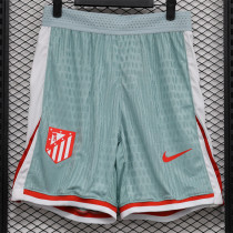 24-25 Atletico Madrid Away (Player Version) Soccer shorts Thailand Quality