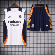 24-25 Real Madrid (vest) Set.Jersey & Short High Quality