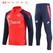 Young 24-25 Manchester United (red) Sweater tracksuit set