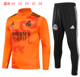 Young 24-25 Real Madrid (orange) Sweater tracksuit set