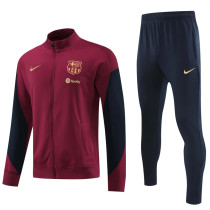 24-25 Barcelona (red) Jacket Adult Sweater tracksuit set
